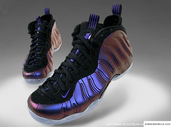 Nike Eggplant Air Foamposite - Varsity Purple