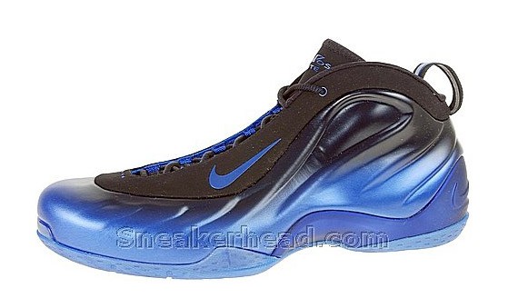 Nike Foamposite Lite - Black / Dark Neon Royal