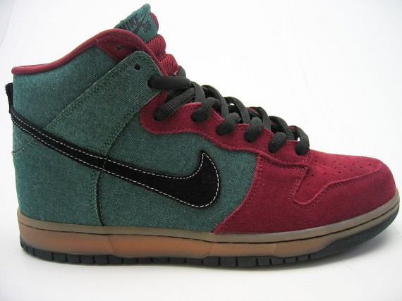 Nike SB Dunk High Pro – Goofy Boy – Green Denim