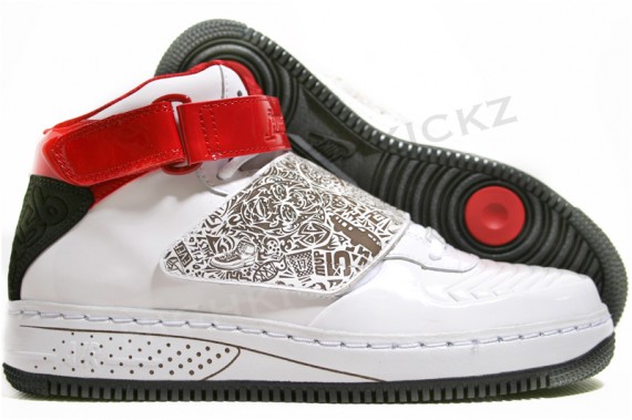 Air Jordan Force XX (AJF 20) - White - Black - Red