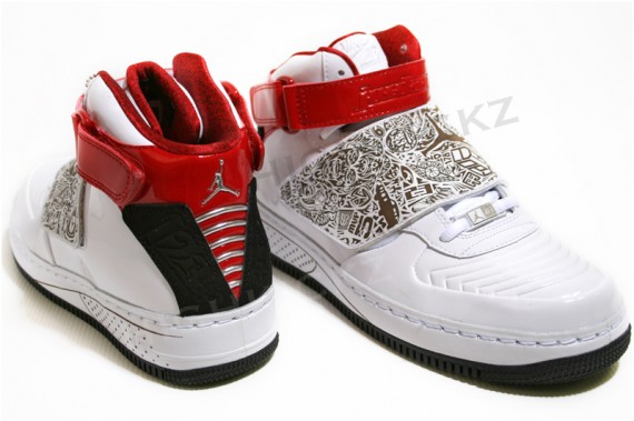 Air Jordan Force XX (AJF 20) - White - Black - Red