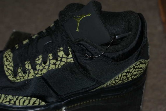 Air Jordan Force III (AJF 3) - Black - Scenery Green