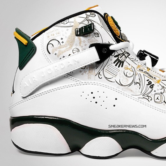 Air Jordan Six (6) Rings - Championship Pack - Supersonics