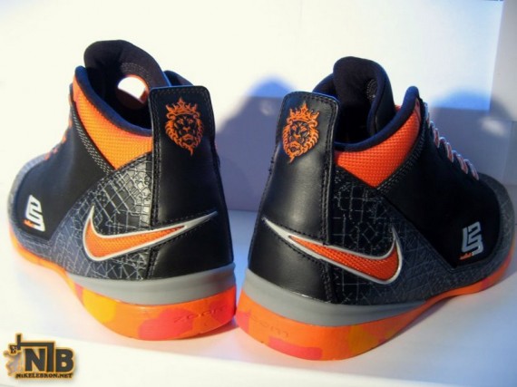 Nike Zoom LeBron Soldier II(2) - Black - Orange