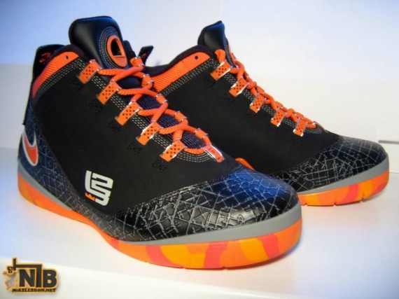 Nike Zoom LeBron Soldier II(2) - Black - Orange