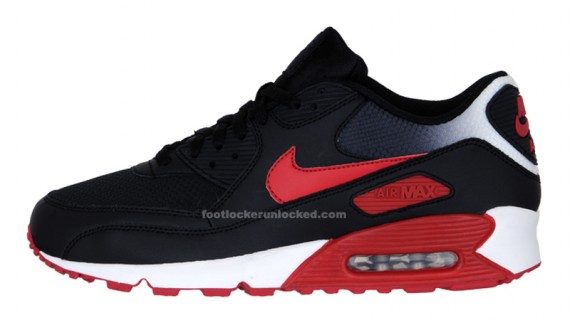 Nike Air Max 90 - Black - Red - Gradient