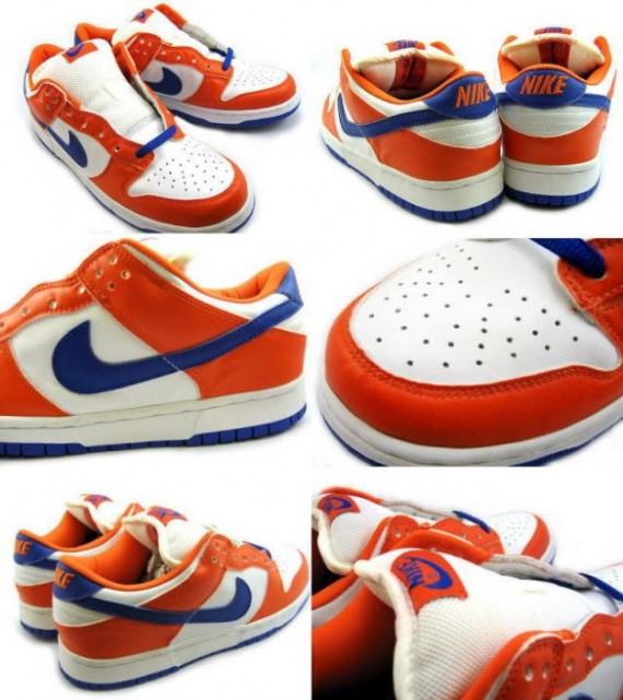 Nike Dunk Low Pro SB - Danny Supa - Safety Orange - Hyperblue - White