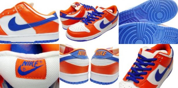 Nike Dunk Low Pro SB - Danny Supa - Safety Orange - Hyperblue - White