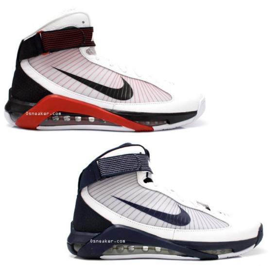 Nike Hypermax - White - Red + White - Navy