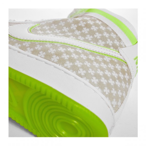 Nike Womens Vandal High Premium - White - Volt