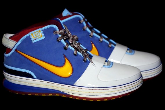 Nike Zoom Lebron VI - Hardwood Classic Alternate "Superman" PE