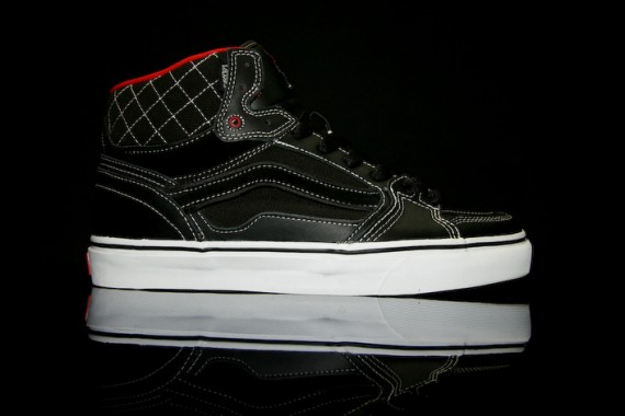 Vans Owens Hi Vulc Mu - Black - Vulcanized Rubber Sole