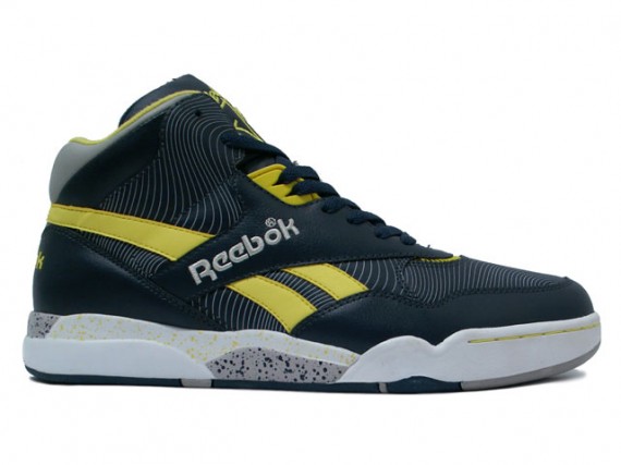 Reebok Reverse Jam Mid - Navy - Yellow - Grey