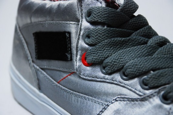 Vans Silver Satin Half-Cab & Mountain Edition High