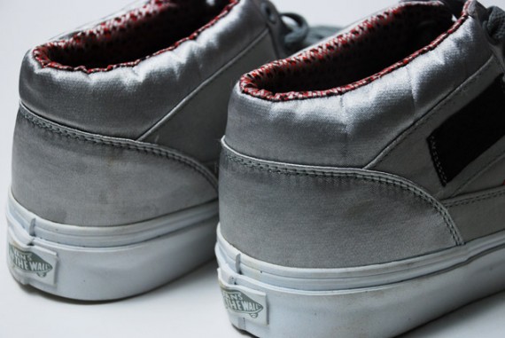 Vans Silver Satin Half-Cab & Mountain Edition High