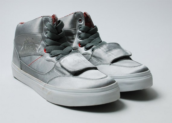 Vans Silver Satin Half-Cab & Mountain Edition High
