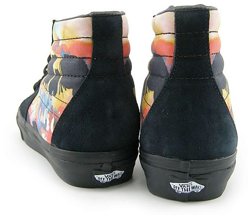 Vans Sk8-Hi - Watercolor Skull