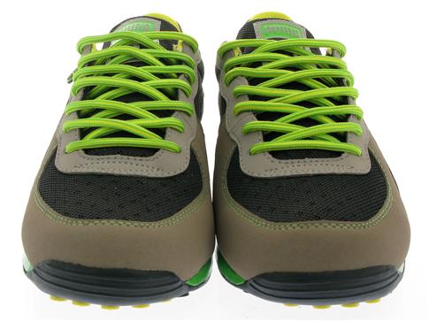 Puma Easy Rider Trek - Black - Dark Olive - Fluorescent Green