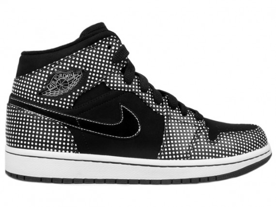 Air Jordan 1 Retro – Black – White – Polka Dots