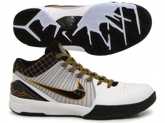 Nike Playoff Pack - Zoom Kobe IV - White - Black - Del Sol