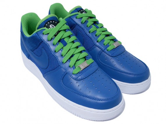 Nike Air Force 1 Low Premium x Air Huarache - Blue - Green