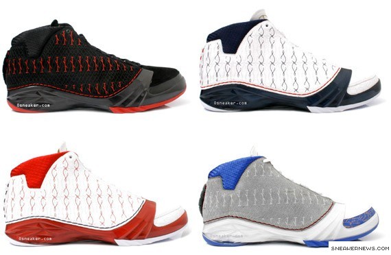 Air Jordan XX3 (23) - Joe Johnson - PE - Four Colorways