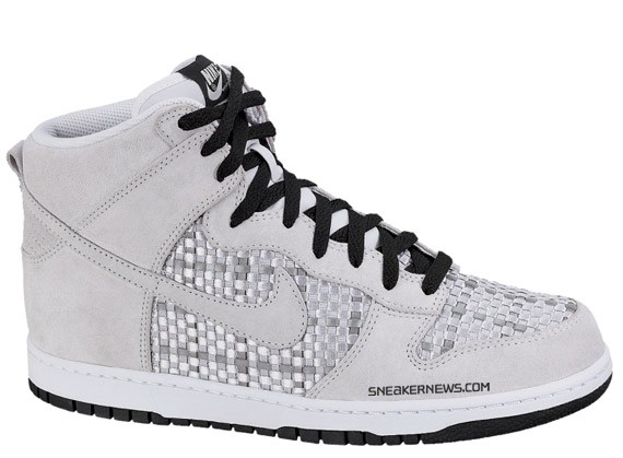 Nike Dunk High Premium 08 - 3M Woven - Neutral Grey - Black - White