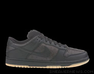 Dunk Low Sb Black Ostrich