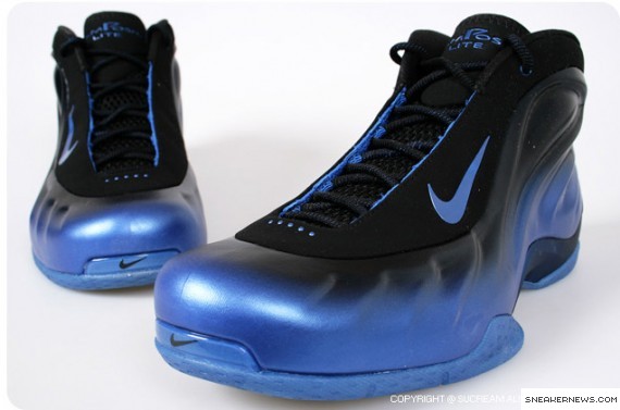 Nike Foamposite Lite - Neon Royal - New Photos