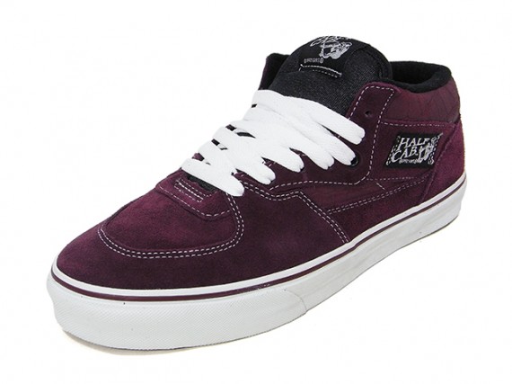 Vans Half Cab - Suede Croc Pack - Burgundy