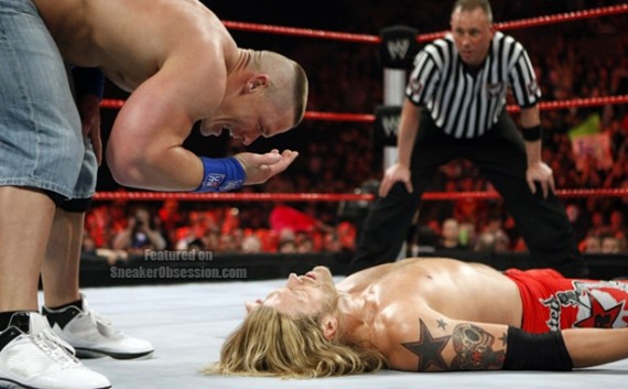WWE Champ John Cena in the Air Jordan 2009