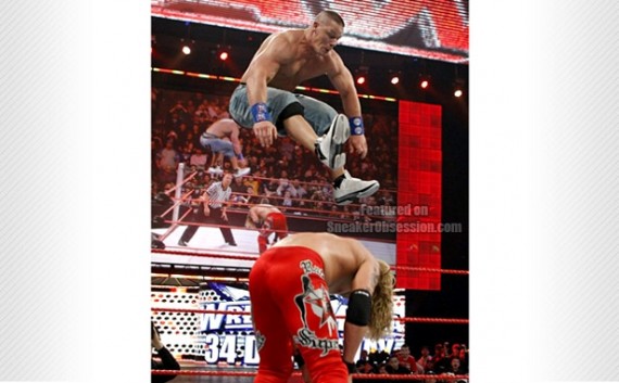WWE Champ John Cena in the Air Jordan 2009
