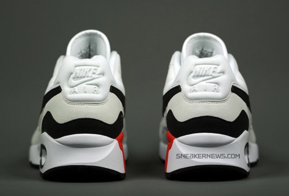 Nike Air Max ST - White - Black - Hot Red