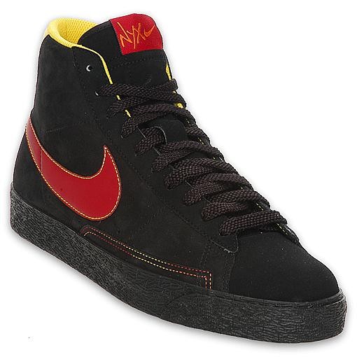 Nike NYX Blazer High – Black – Red – Blaze Orange