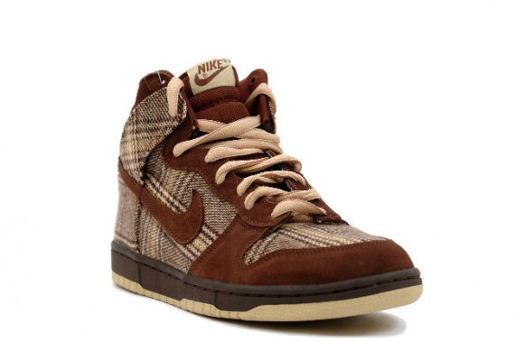 Nike Dunk High Pro SB - Tweed Pack High - Baroque Brown - Mushroom - Tweed