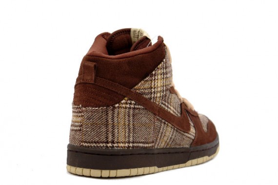 Nike Dunk High Pro SB - Tweed Pack High - Baroque Brown - Mushroom - Tweed