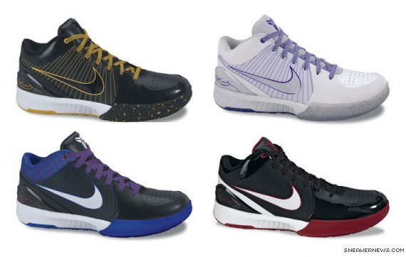 Nike Zoom Kobe IV - New Colorways