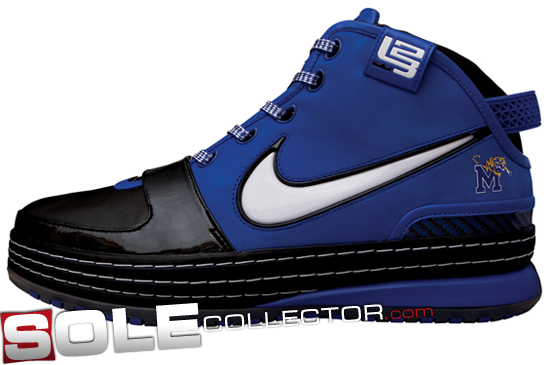 Nike Zoom Lebron Vi University Of Memphis Pe 2