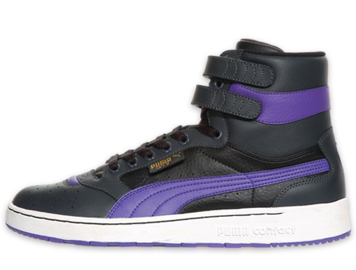 Puma Sky II Hi Weave - Black - Purple