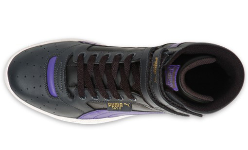 Puma Sky II Hi Weave - Black - Purple