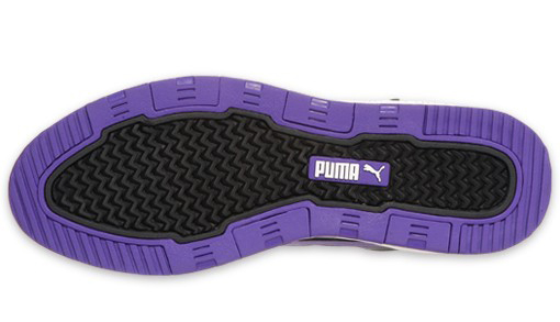 Puma Sky II Hi Weave - Black - Purple