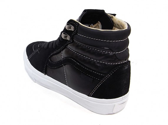 Vans Vault Sk8-Hi LX - Lvevl Pack - Black Suede & Nylon