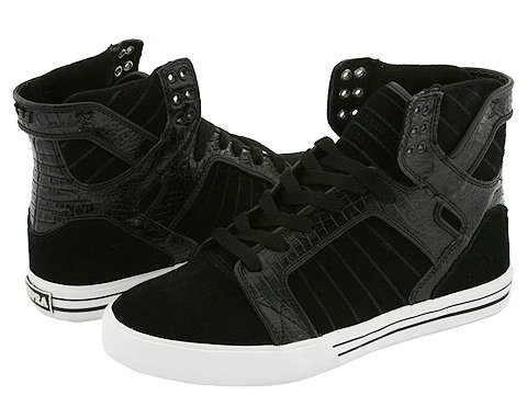 Supra Muska Skytop - Black Croc