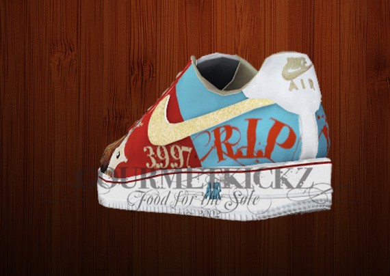 GourmetKickz Custom Notorious Tribute AF1 Series