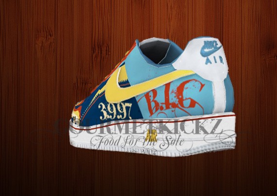 GourmetKickz Custom Notorious Tribute AF1 Series