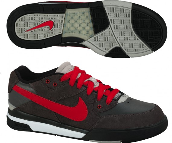 Nike SB Zoom Paul Rodriguez (P-Rod) 3 - Fog - Red