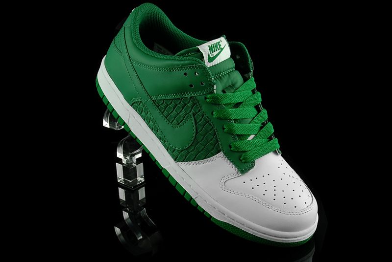 Nike Dunk Low – White – Green Woven