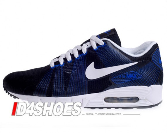 Nike Air Max 90 Current Flywire - Black - Varsity Royal