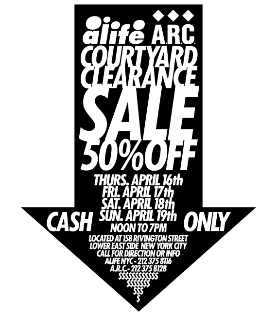 Alife + A.R.C. - Courtyard Clearance Sale