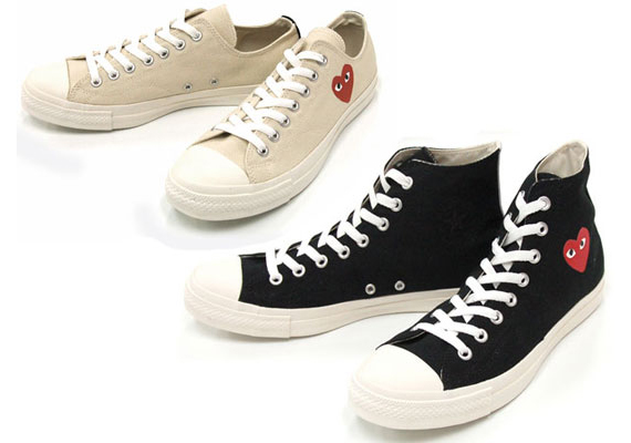 Comme des Garcons PLAY x Converse Chuck Taylor